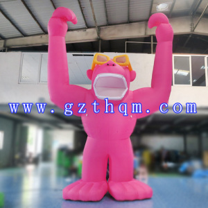 6m High Gorilla Inflatable Cartoon Model/Outdoor Advertising Inflatable Cartoon