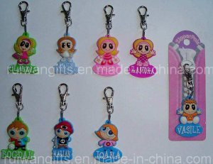 Fashion Cartoon Soft PVC Rubber Garment Zipper Charms