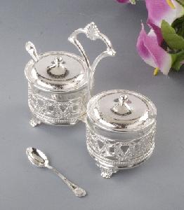 Silver Plated Condiment Set (MG72412-1)
