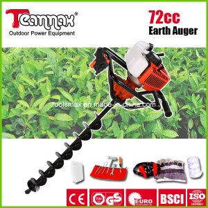 Teammax 72cc Stable Quality Easy Start Gasoline Earth Auger