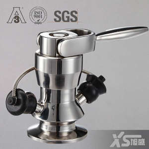 Stainless Steel Aseptic Sanitary Ss304 Ss316L Sample Cock Valve